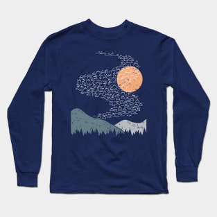 A Flock of Clouds Long Sleeve T-Shirt